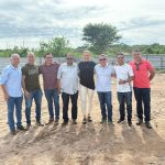SOLENIDADE DE ASSINATURA DA ORDEM DE SERVIÇO PARA A CONSTRUÇÃO DE UMA ESCOLA EM TEMPO INTEGRAL NA ZONA URBANA DE BURITI DOS LOPES - PI.